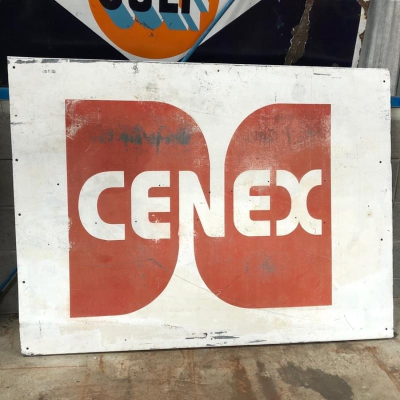 看板 CENEX ガソリンスタンド ヴィンテージ 大型看板 | BigBear Online Store