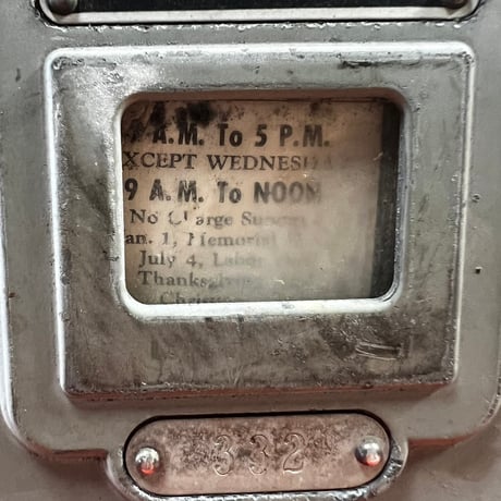 Vintage　parking meter 18-116
