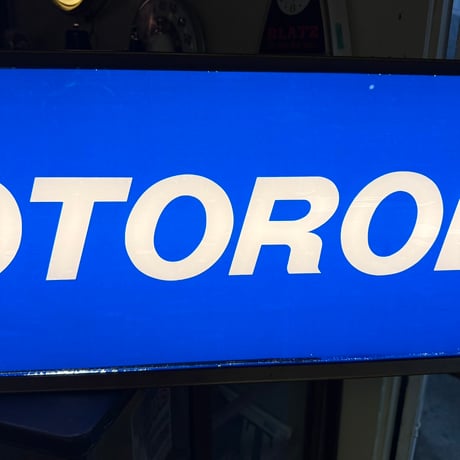 Vintage MOTORORA ライトアップサイン 19-382