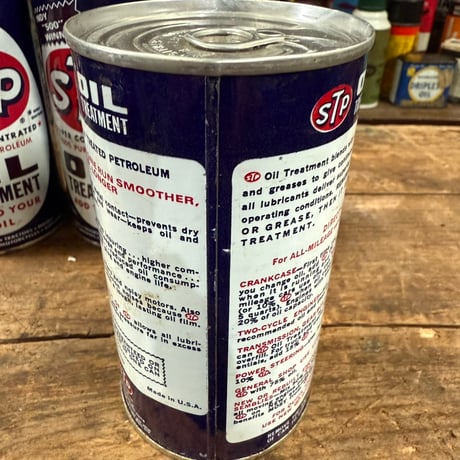 Vintage STP OIL CAN (中身入り) 3缶SET 17-77-10.12.13