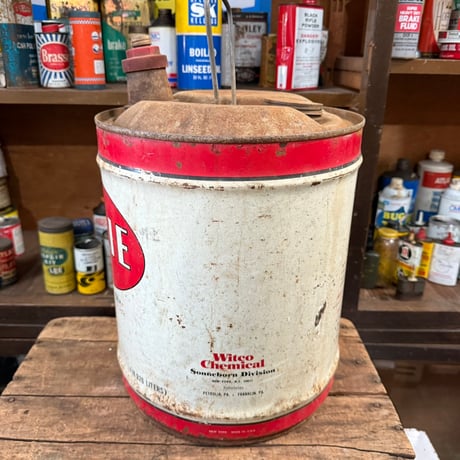 Vintage AMALIE オイル缶 20-26