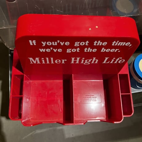 ヴィンテージ　Miller beer display case
