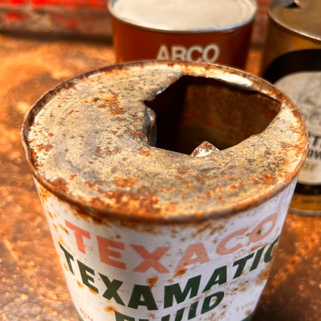 TEXACO ARCO Sears ヴィンテージ　オイル缶【3缶SET】　16-ｃ-81