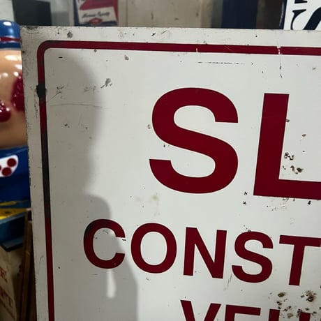 Vintage SLOW SIGN 19-108-51
