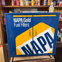 Vintage NAPA Gold Fuel Filters キャビネット 21-237