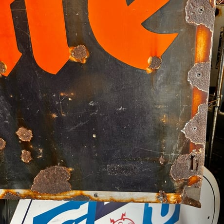 【希少!!】Vintage FIRESTONE ホーロー大型看板 18-309