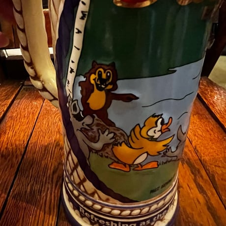 Vintage 1991 Hamm's Bear Beer ジョッキ 17-314