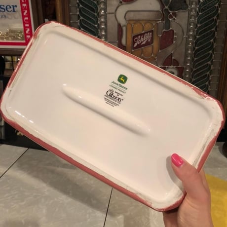 JOHN DEERE ヴィンテージ クッキージャー 陶器 箱付き