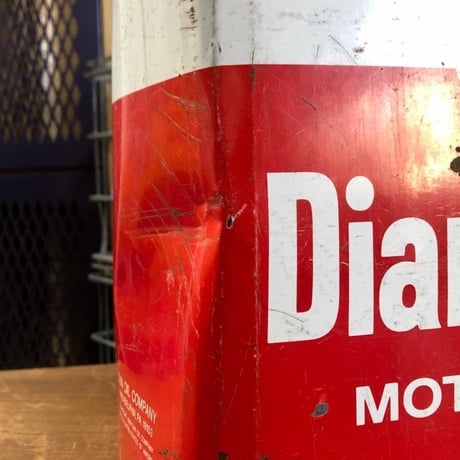 SUNOCO Diamond MOTOR OIL ヴィンテージ オイル缶 1960s