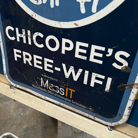 Vintage WIFI SIGN 19-105-24