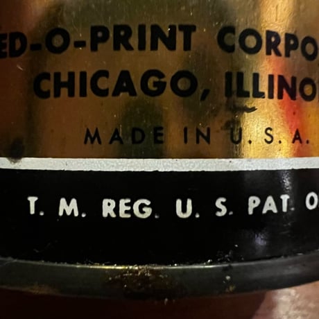 Vintage SPEED-O-PRINT OIL CAN 16-c-31