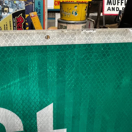 Vintage Grattan St 両面 SIGN 道路標識 19-108-117