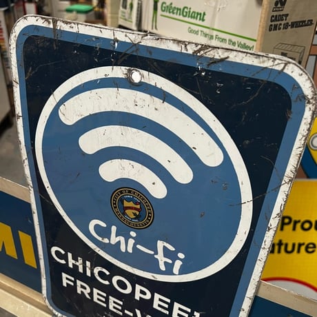 Vintage WIFI SIGN 19-105-24