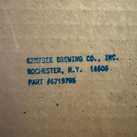 Vintage GENESEE パブミラー 21-349