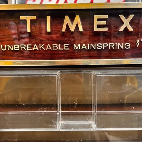 Vintage TIMEX Display Case 19-175