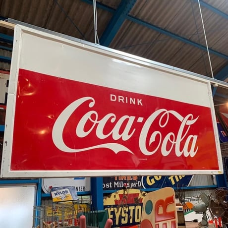 CocaーCola 1970s コカ・コーラ ヴィンテージ看板　(10)68