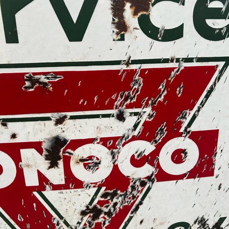 Vintage CONOCO Enamel SIGN 17-169