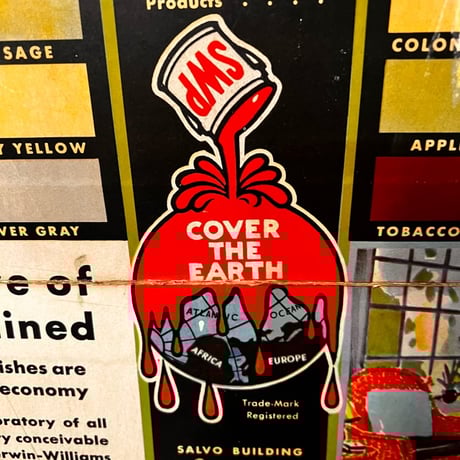 50’s ビンテージ Carhartt アドバタイジング 厚紙製 看板 サイン② 50's ビンテージ Carhartt アドバタイジング 厚紙製 看板 サイン②