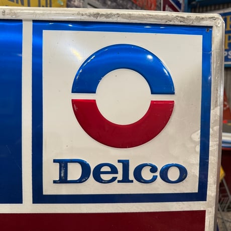 Vintage AC Delco BATTERIES 看板 20-245-2