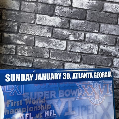 Miller Lite × SUPER BOWL　ヴィンテージ　看板　14-351