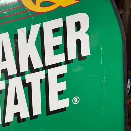 Vintage QUAKER STATE 両面看板 19-108-131