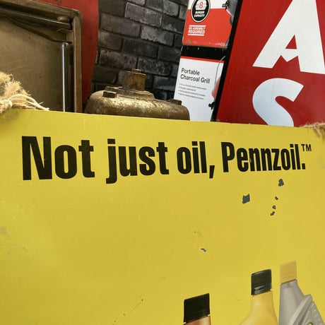 Pennzoil　ヴィンテージ　看板　14-437-2