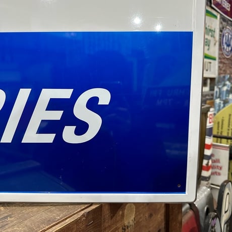 Vintage AC Delco BATTERIES SIGN 19-307