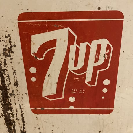 7UP　ヴィンテージ　大型　クーラーボックス　11-193