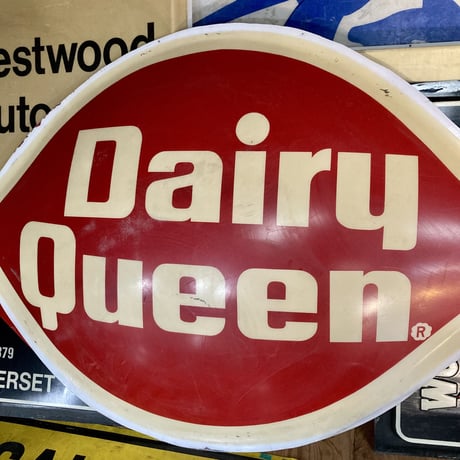 Dairy Queen　ヴィンテージ　大型プラスチック看板
