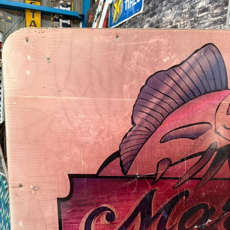 Vintage Chicken EXPRESS & Mariscos de Pescados 両面大型看板 21-276-5