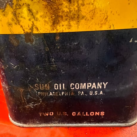Vintage SUNOCO OILCAN 20-383