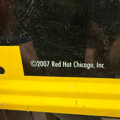 Vintage RED HOT CHICAGO 看板 20-367-1
