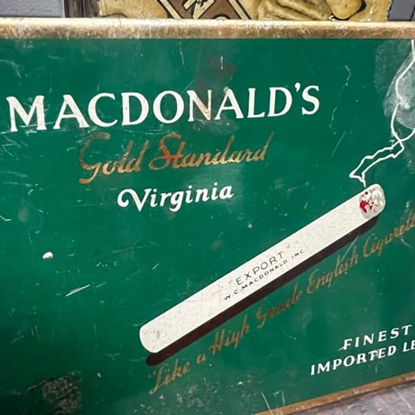 Vintage MACDONALD'S EXPORT TOSACCO CAN 19-122-25