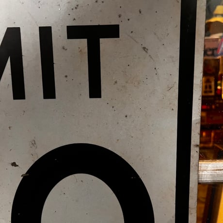 Vintage SPEEDLIMIT20 ROADSIGN 道路標識 20-155-18