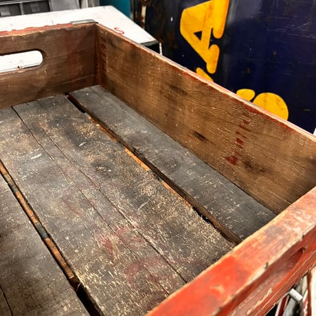 Vintage Coca-cola Wood Crate 18-38-24