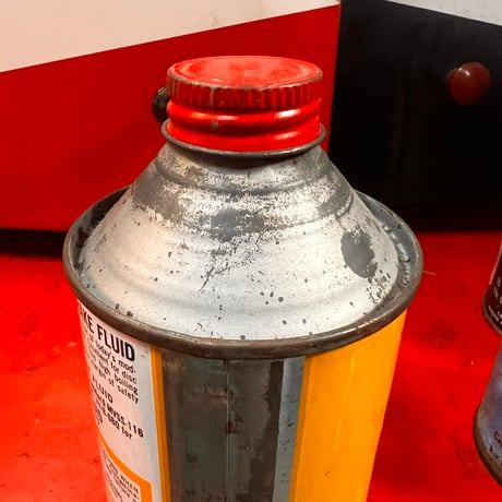 Vintage BRAKE FLUID OIL CAN  (中身入り)19-247-10