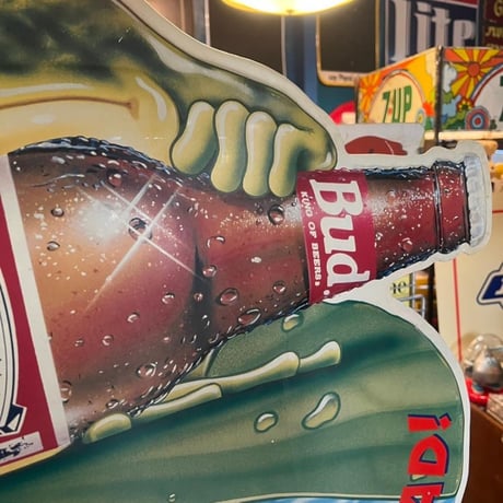 Budweiser　バドワイザー　ヴィンテージ　サイン　看板　(13)359