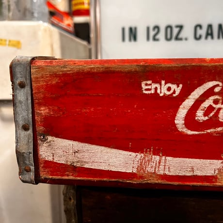 Vintage Coca-cola Wood Crate 18-38-4