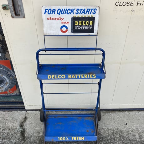 DELCO　ヴィンテージ　ディスプレイラック　11-202