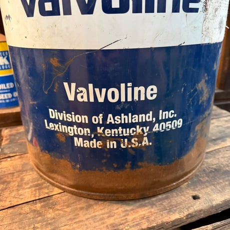 Vintage  Valvoline ドラム缶 20-380