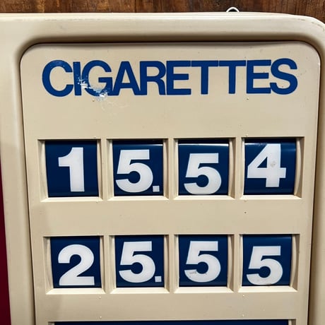 Vintage Winston Cigarette Display Sign 19-334