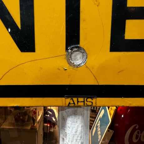 Vintage EXIT SIGN 19-13