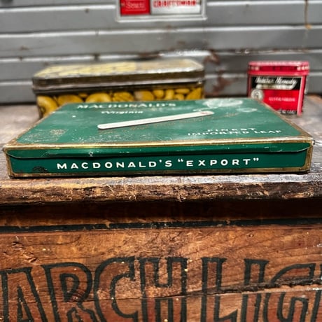 Vintage MACDONALD'S EXPORT TOSACCO CAN 19-122-25