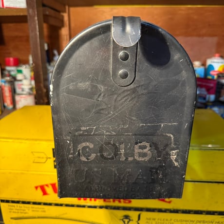 Vintage Mailbox Black 18-74