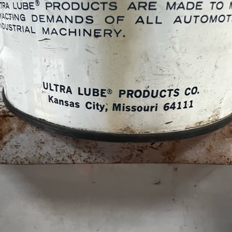 Vintage ULTRA LUBE Oil 缶 16-c-27