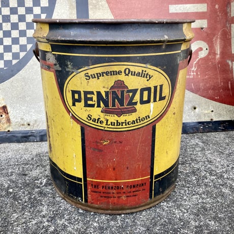 PENNZOIL　ヴィンテージ　オイル缶　16-146