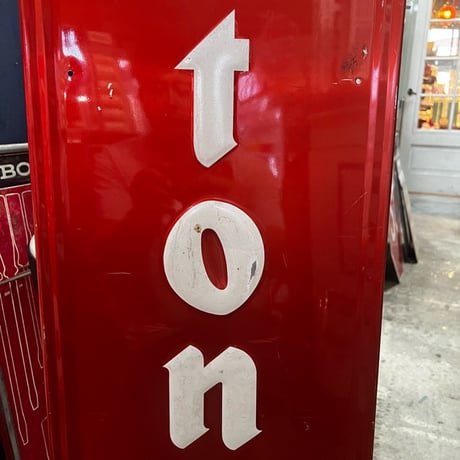 Vintage FIRESTONE SIGN 縦 18-154