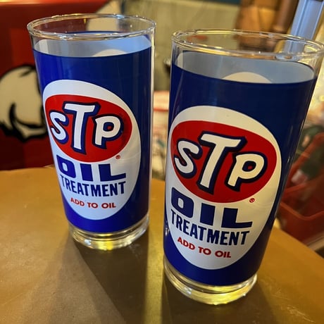 ヴィンテージ　STP オイル　グラス 16-471-2