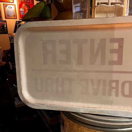 Vintage DairyQueen DRIVETHRU sign 20-408