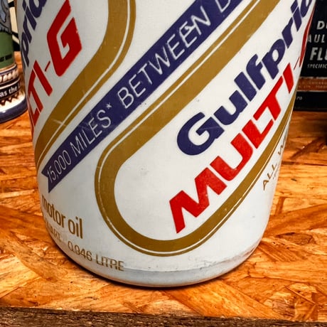 Vintage Gulf OIL Can 11-161-6